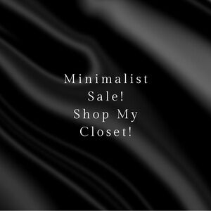 GOAL: Minimalist Lifestyle!